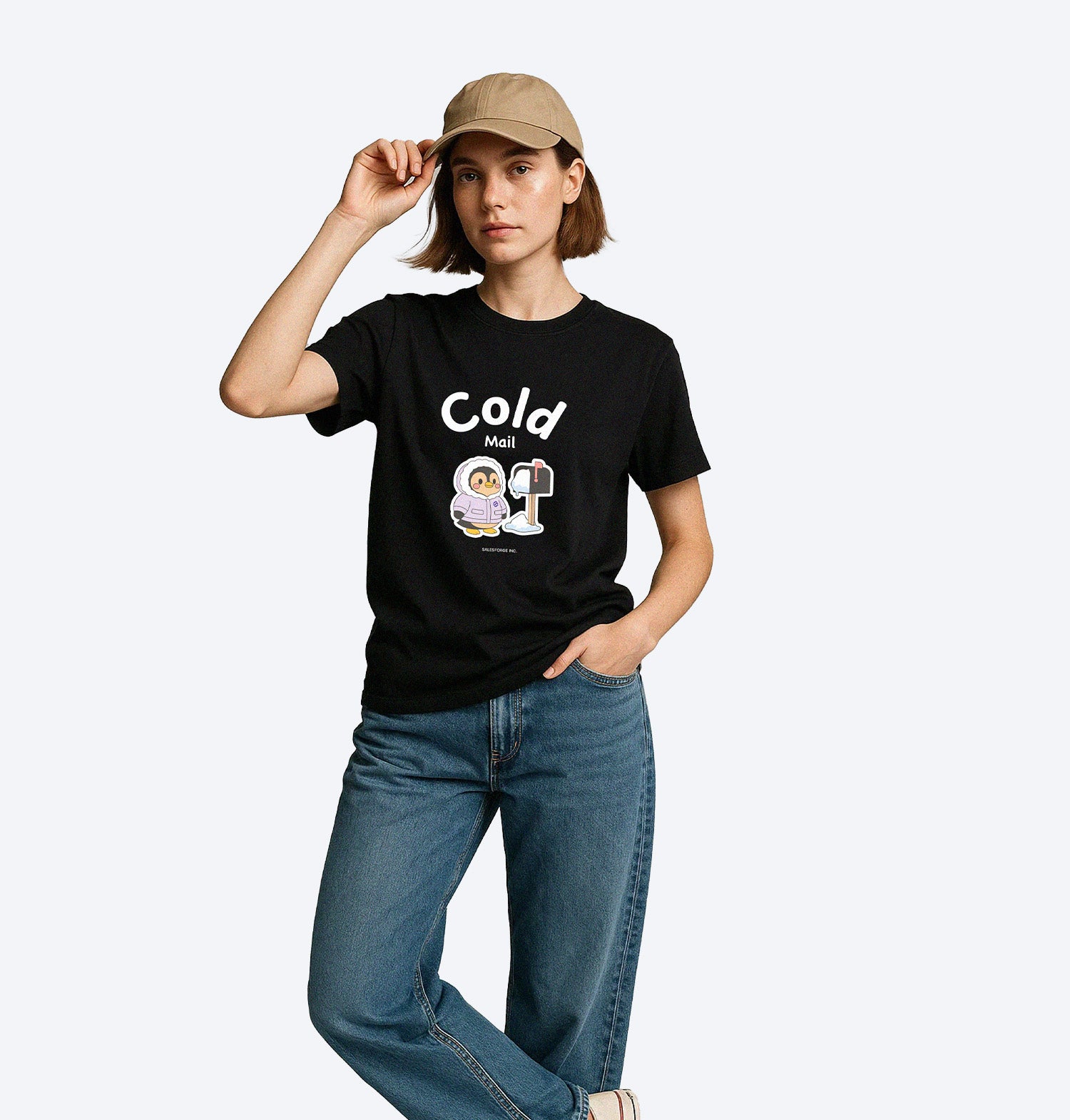 Penguin Classic T-Shirt- Black