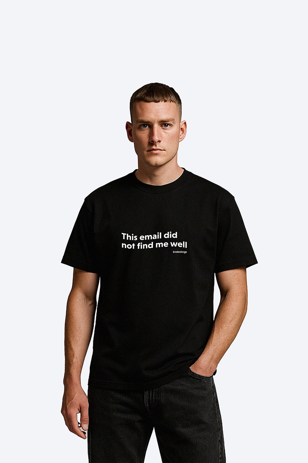 This Email Classic T-Shirt- Black