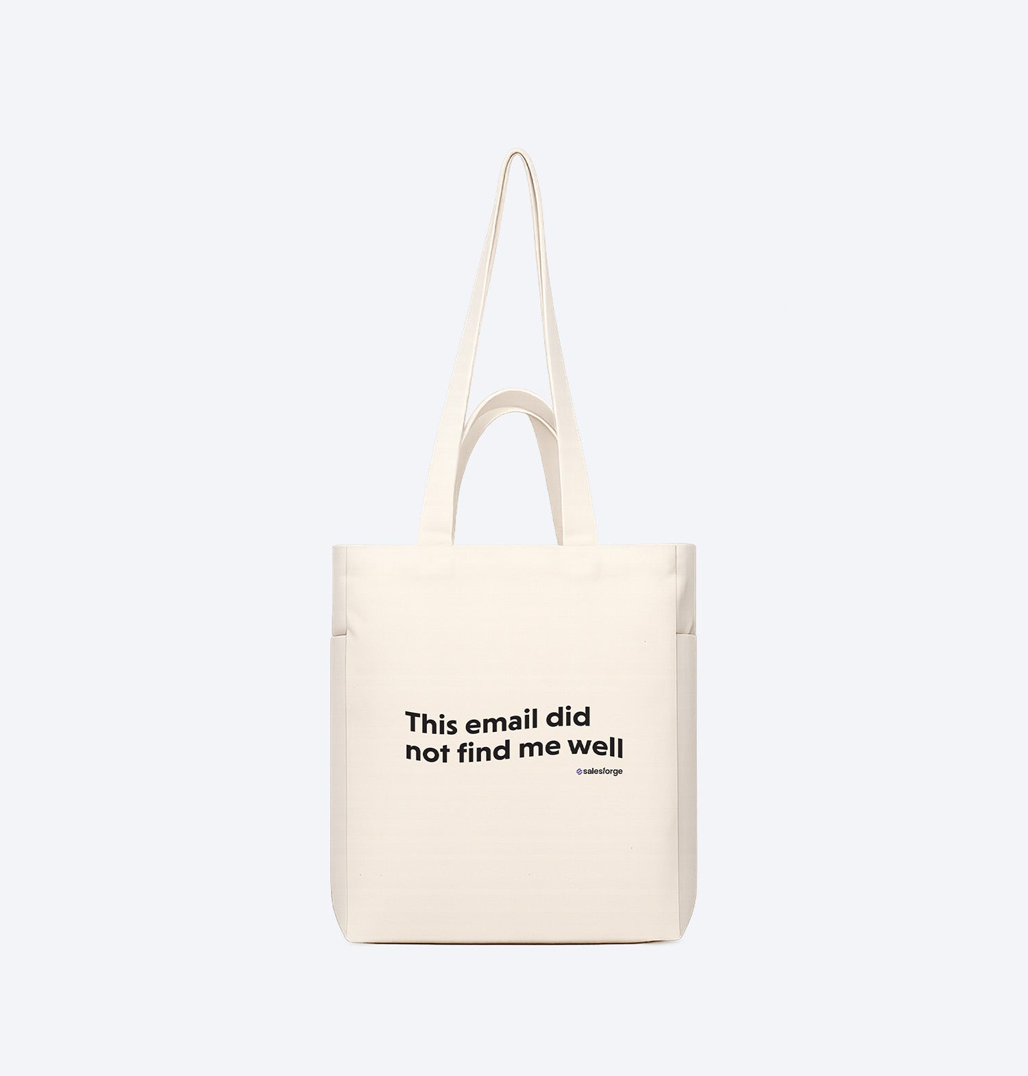 This email Zip Tote Bag (Off White)