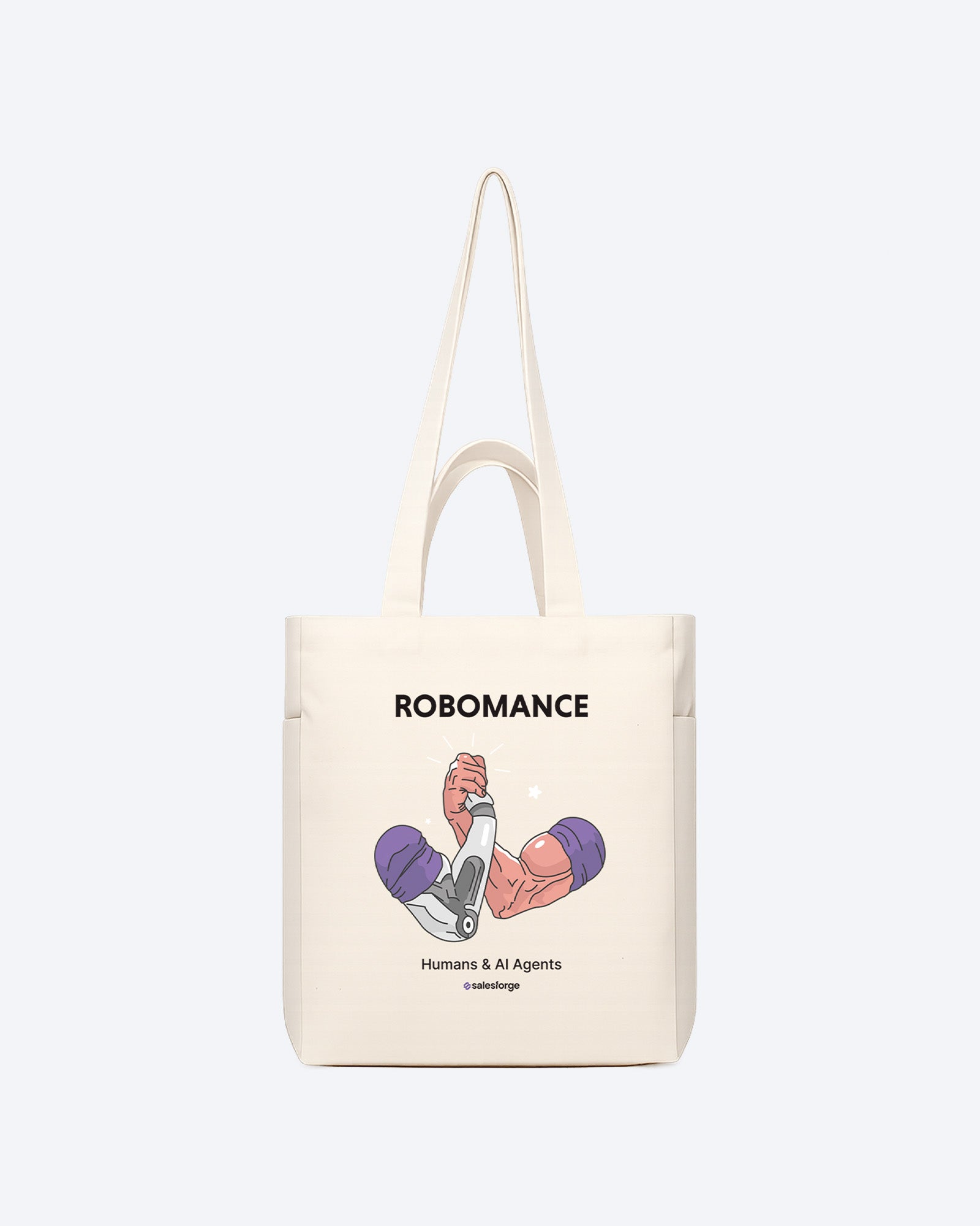 Robomance Zip Tote Bag