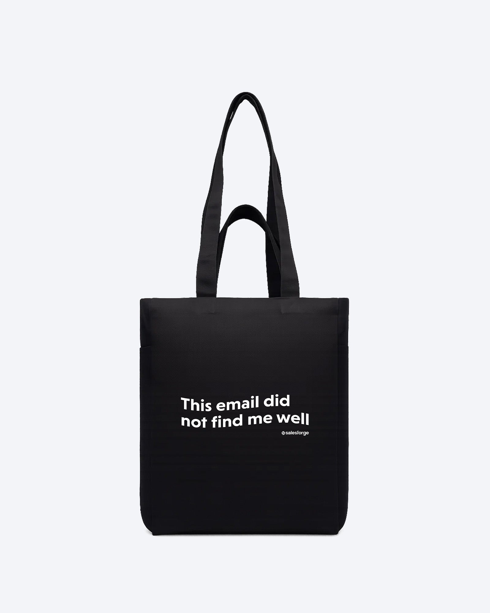This email Zip Tote Bag (Black)