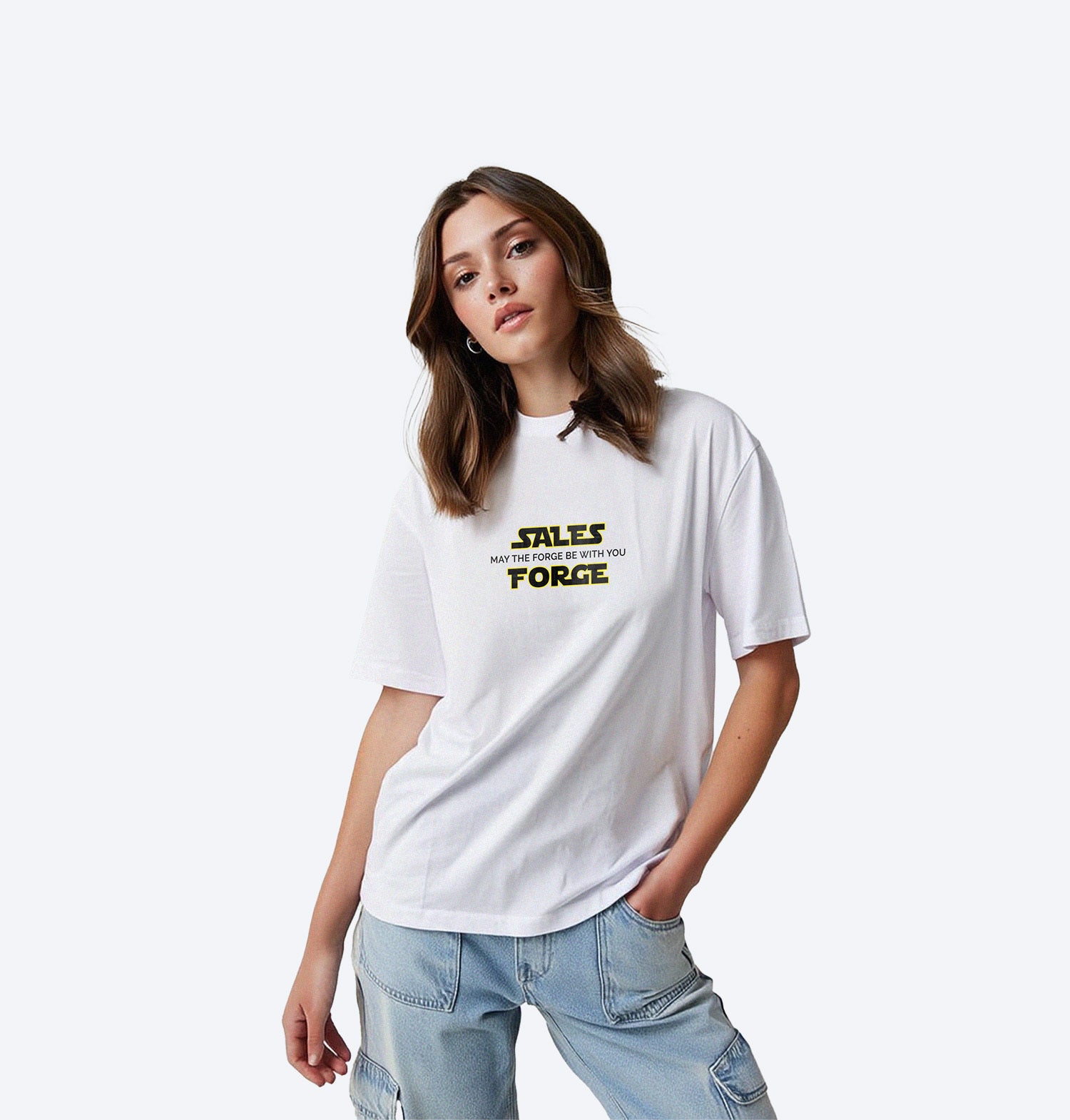 Sales Forge v2 Classic T-Shirt - White